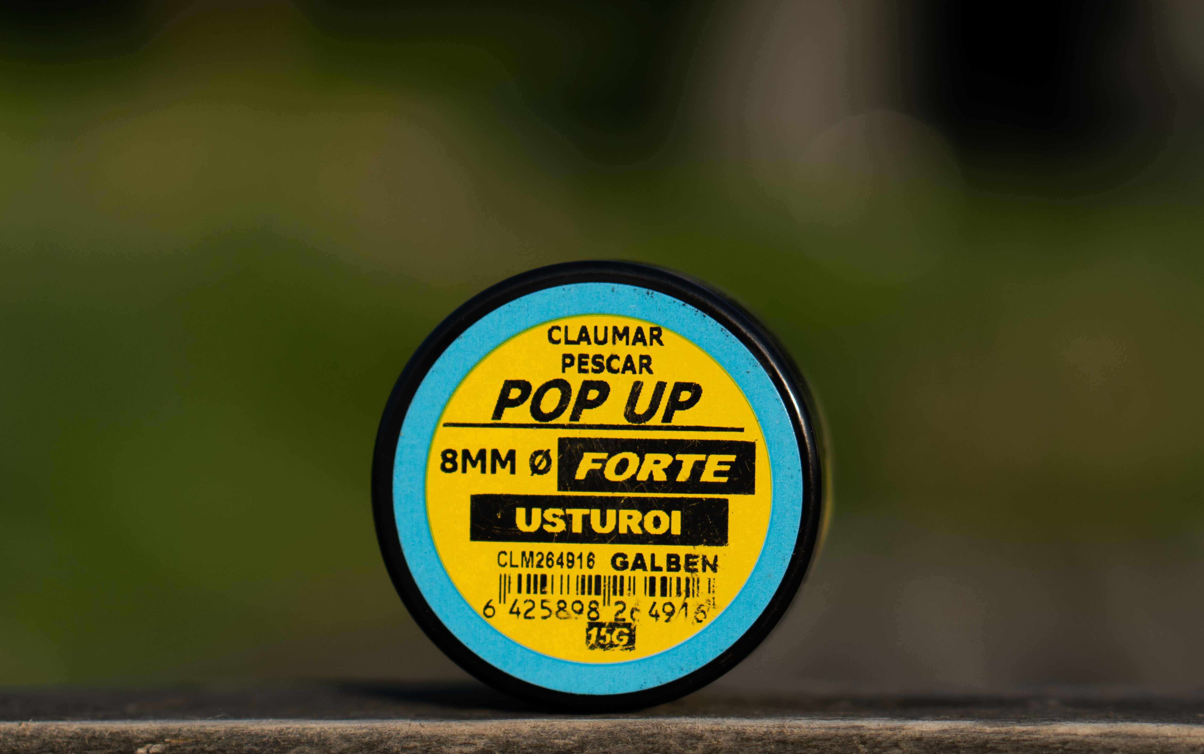 Pop Up Claumar Forte Usturoi Galben 15Gr 8mm