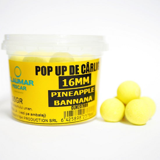 Pop Up Claumar Pineapple And Banana Yellow 35Gr
