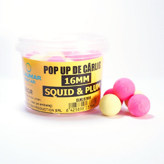 Pop Up Claumar Squid And Plum Yellow And Pink 35Gr