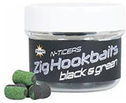 Pop Up DYNAMITE BAITS N-Ticers, Black Green, 12mm