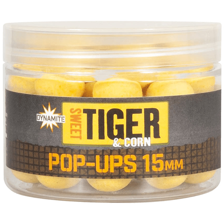 Pop-Up DYNAMITE BAITS , Sweet Tiger &amp; Corn, 15mm