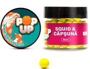 Pop Up Da-i Cu Apa Galben Squid Capsuna 20g