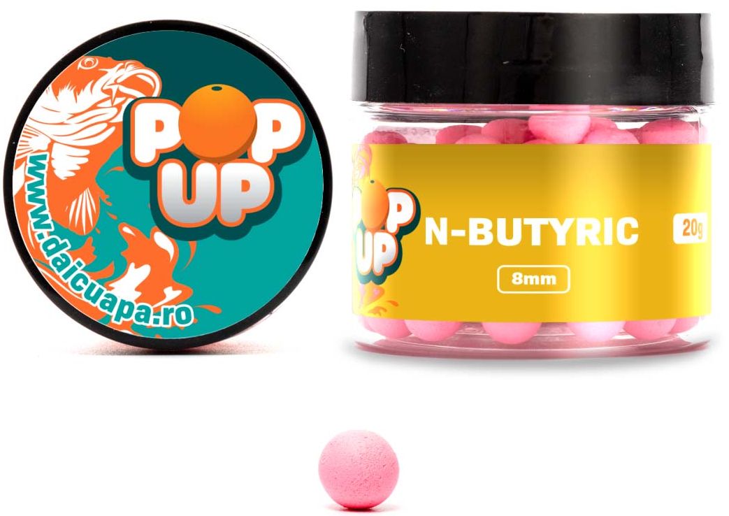 Pop Up Da-i Cu Apa, Roz, N-Butyric, 8mm, 20g