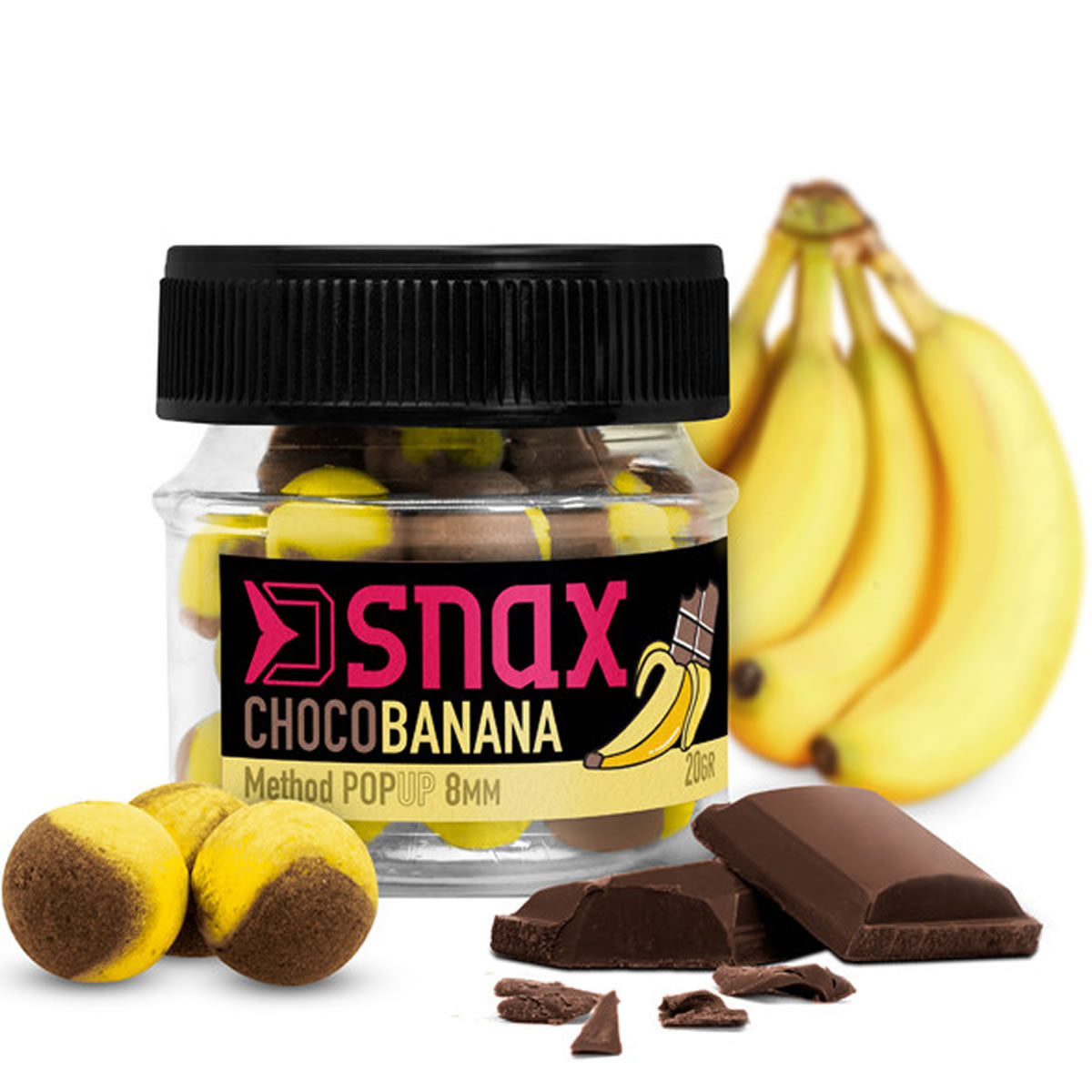 Pop Up Delphin D Snax Ciocolata &amp; Banana 20g
