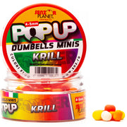Pop Up Dumbell Senzor Planet Minis, Krill, 4-5mm, 10g