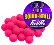 Pop-Up Fhp 15Mm Pink Squid-Krill 40G