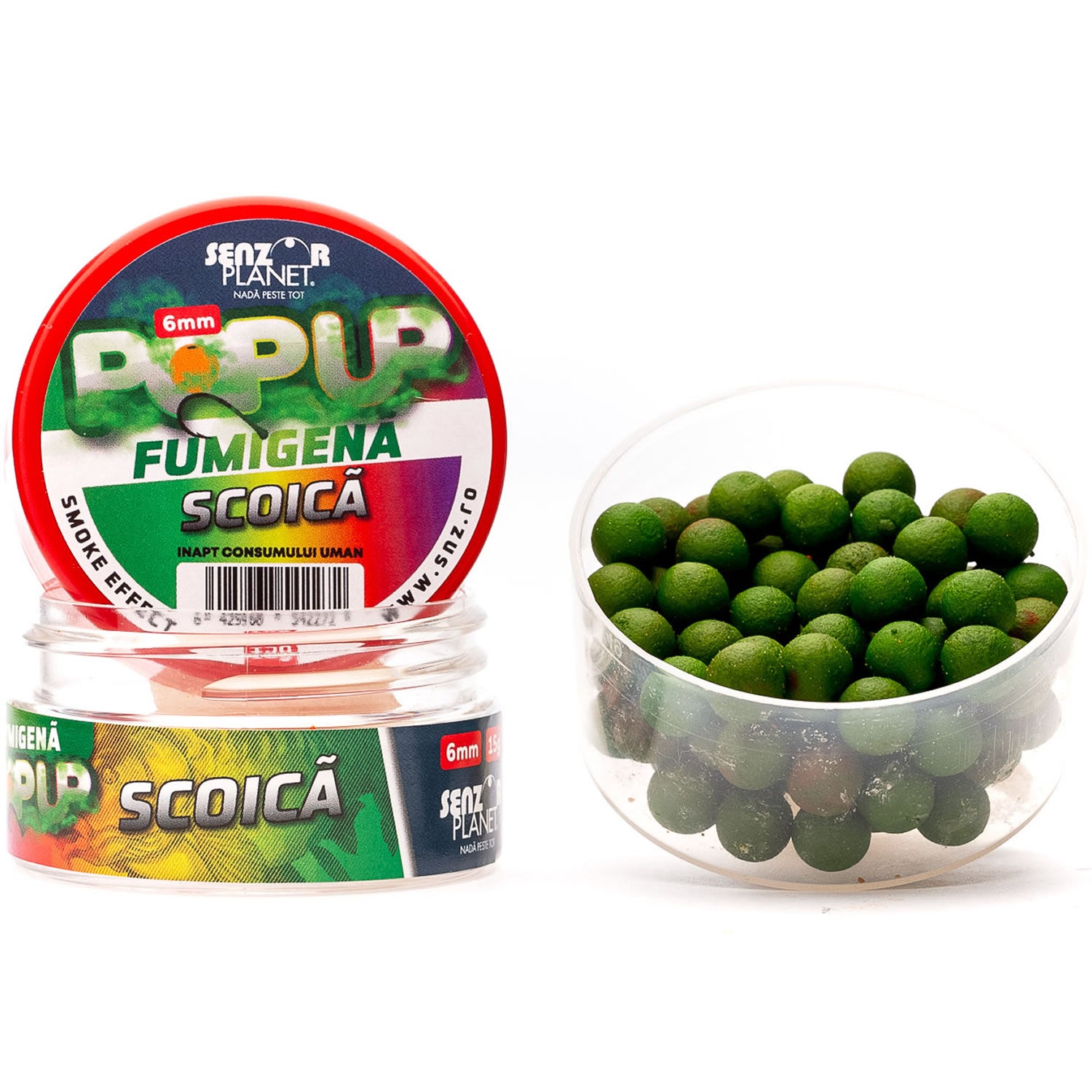 Pop Up Fumigena Senzor Planet, Scoica, 6mm, 15g
