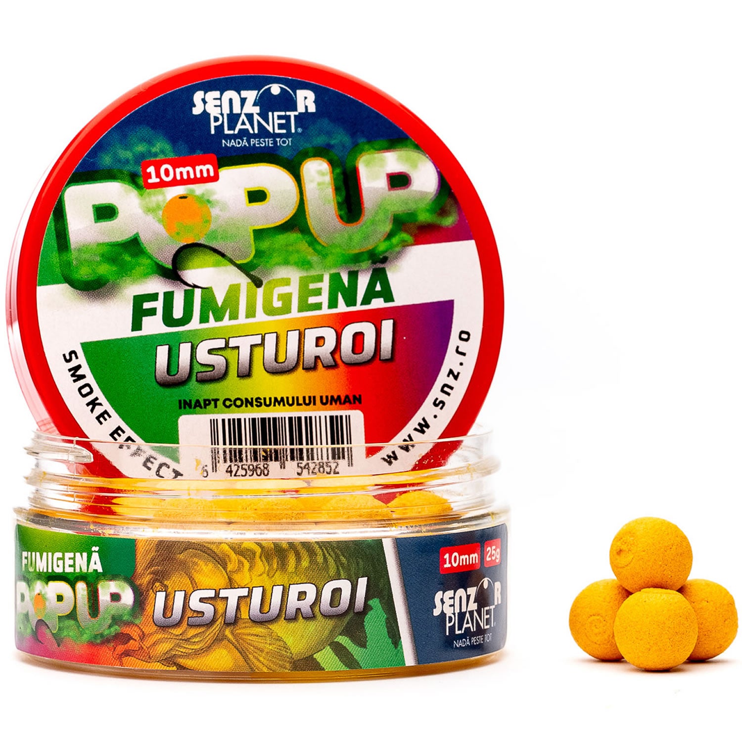 Pop Up Fumigena Senzor Planet, Usturoi, 10mm, 25g