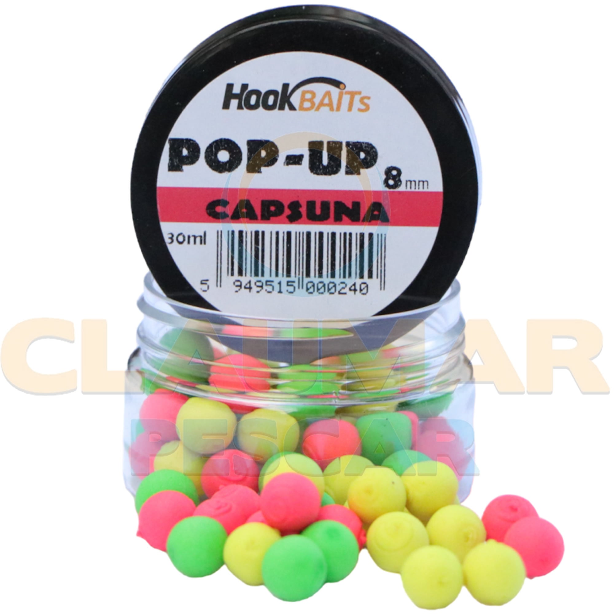 Pop Up Hook Baits Capsuna