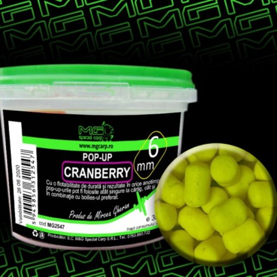 Pop-Up MG Special Carp Cranberry 6mm 35gr
