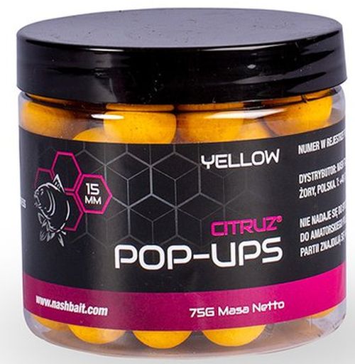 Pop Up Nash Citruz New, Yellow, 20mm, 75g