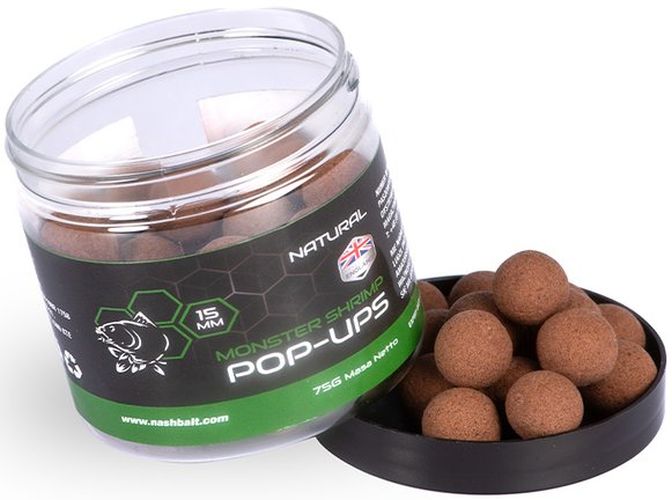 Pop Up Nash Monster Shrimp New Natural 75g