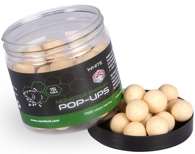 Pop Up Nash Monster Shrimp New White 75g