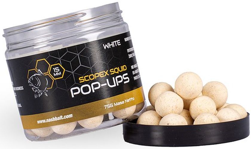 Pop Up Nash Scopex Squid 2024 White 75g