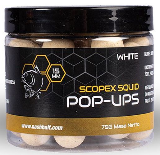 Pop Up Nash Scopex Squid 2024 White 75g