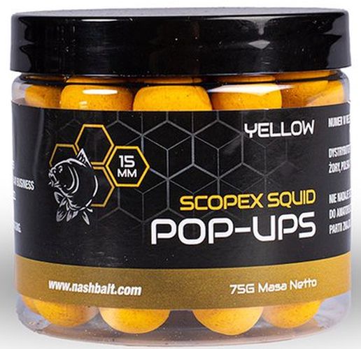 Pop Up Nash Scopex Squid 2024 Yellow 75g