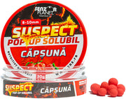 Pop Up SENZOR Suspect Solubil, Capsuna, 8-10mm, 30g
