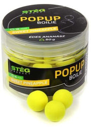 Pop Up STEG Boilie, Ananas Dulce, 16mm, 50g