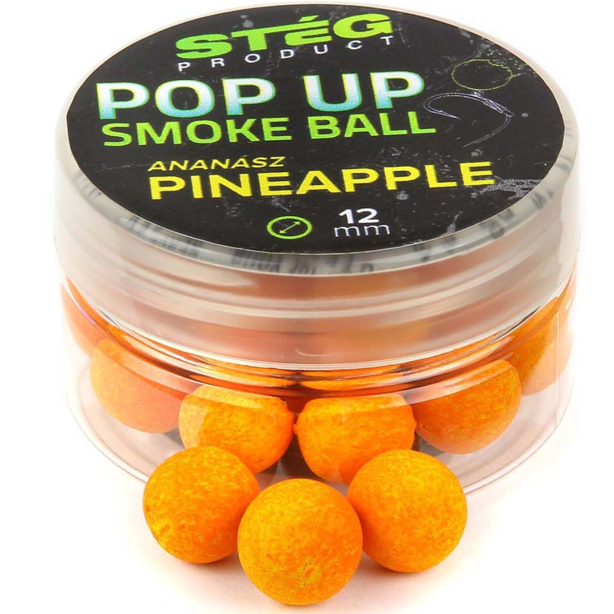 Pop Up Steg Solubil Smoke Ball Ananas 12mm