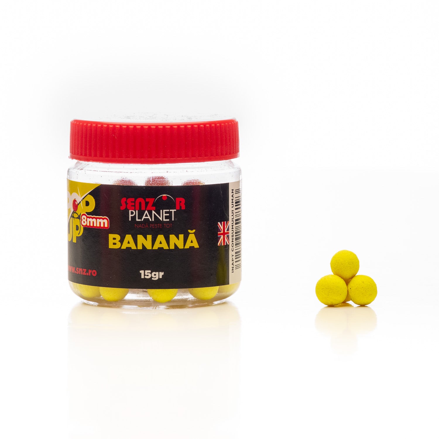 Pop Up Senzor Banan Galben 8mm 15g