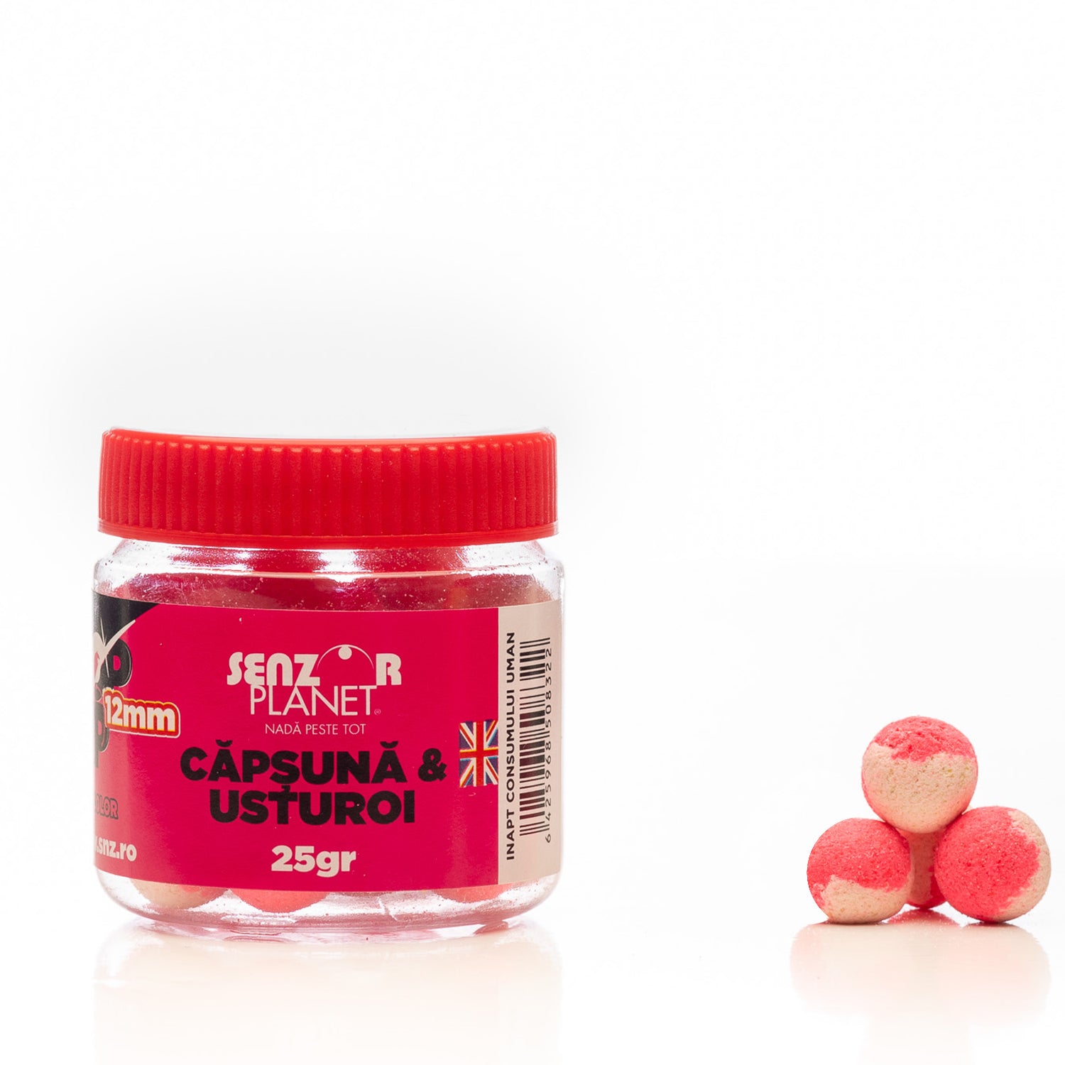 Pop Up Senzor Capsuna Si Usturoi Alb Roz 12mm 25g