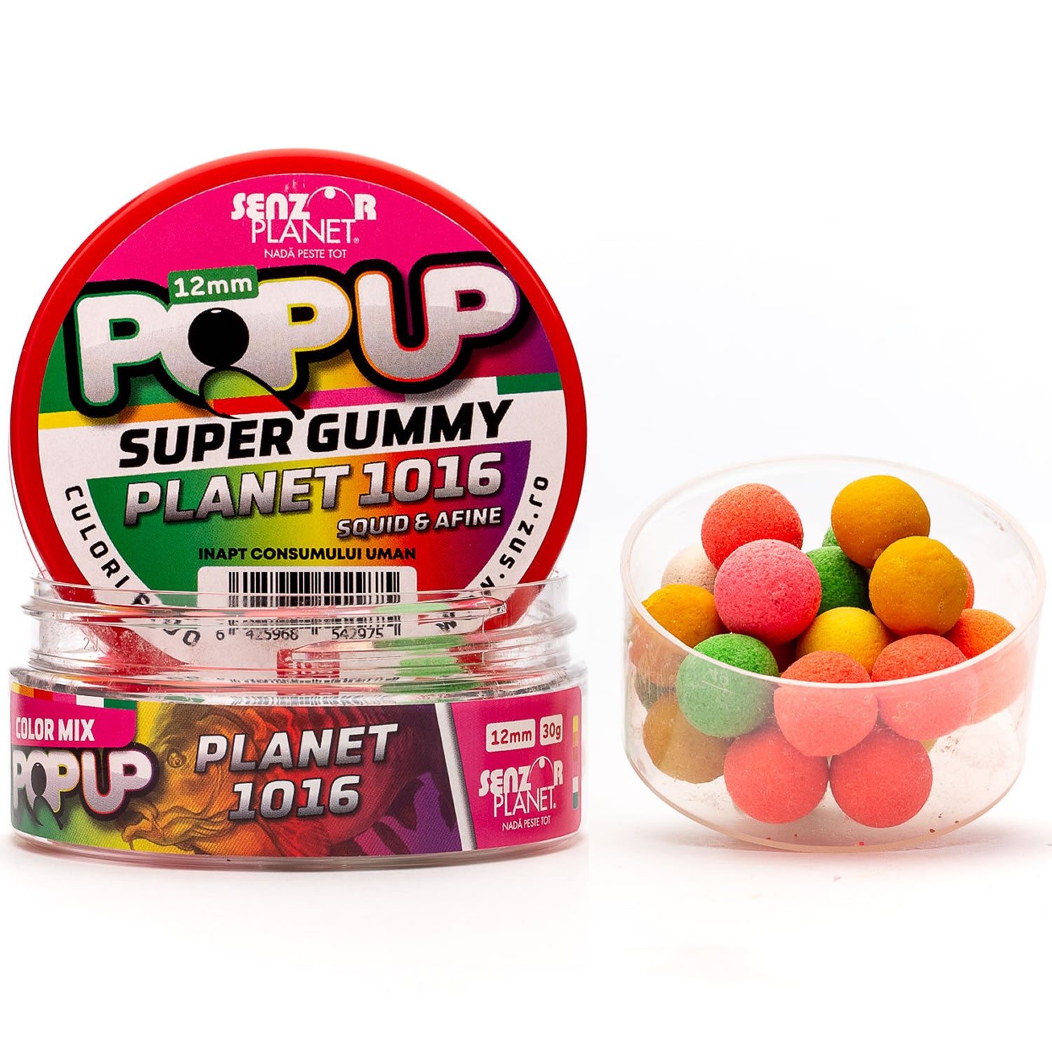 Pop Up Senzor Planet, Planet1016 - Squid &amp; Afine, 12mm, 30g