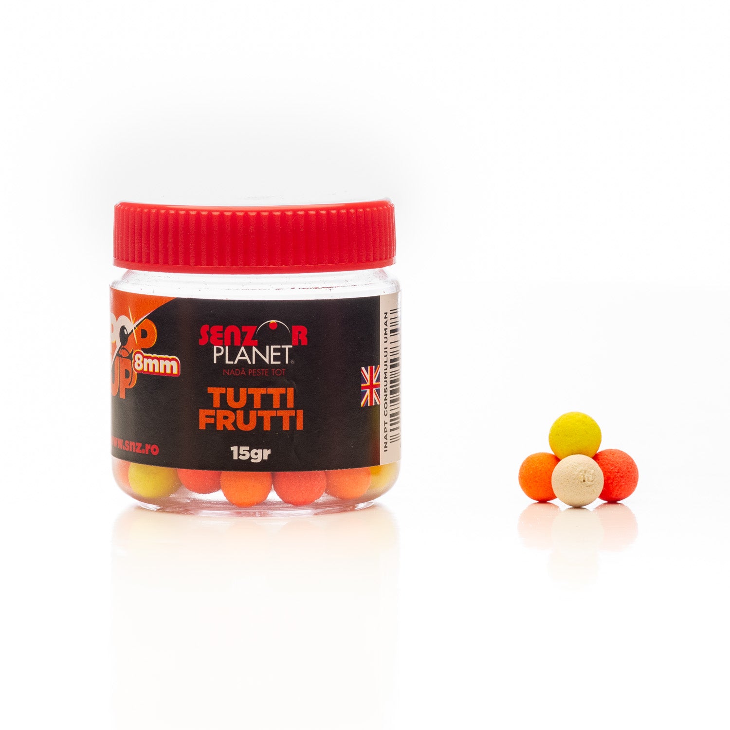 Pop Up Senzor Tutti Frutti Mix Fluo 8mm 15g