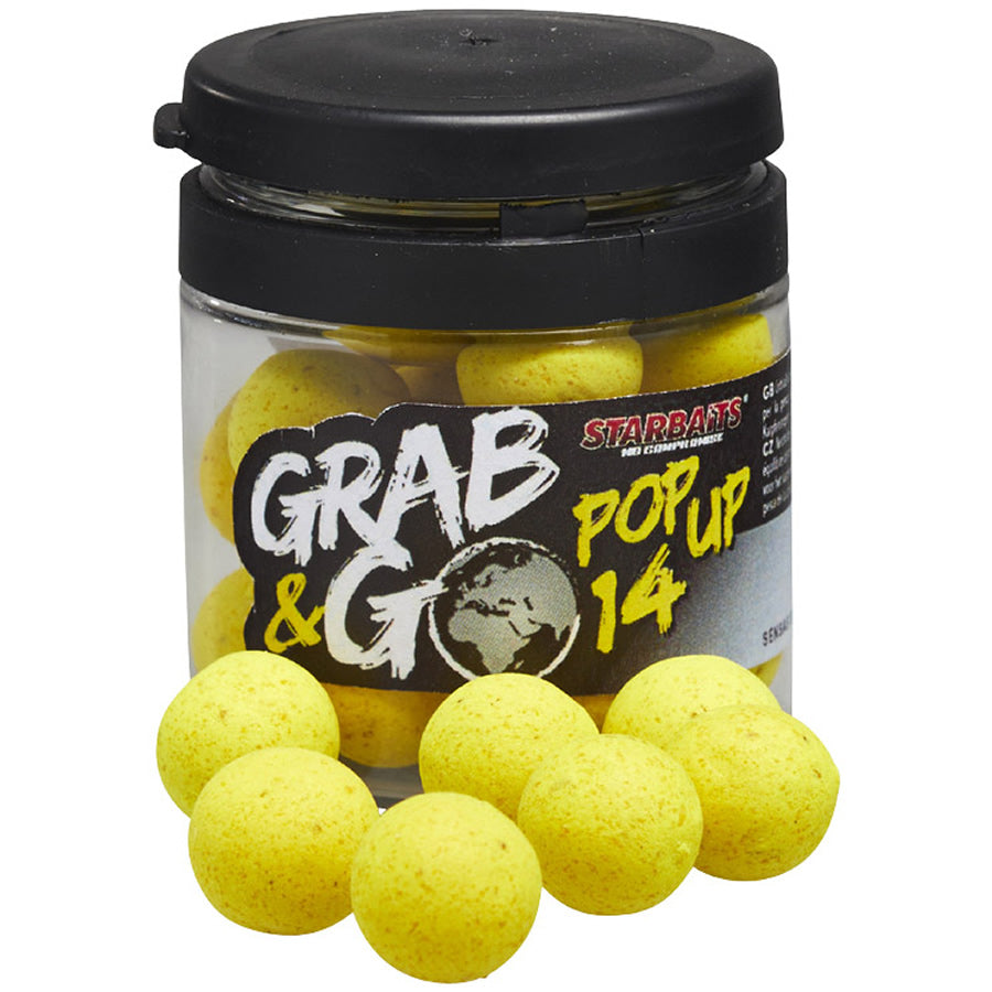 Pop Up Starbaits G&amp;G Global Porumb Dulce, Galben, 14mm, 20g