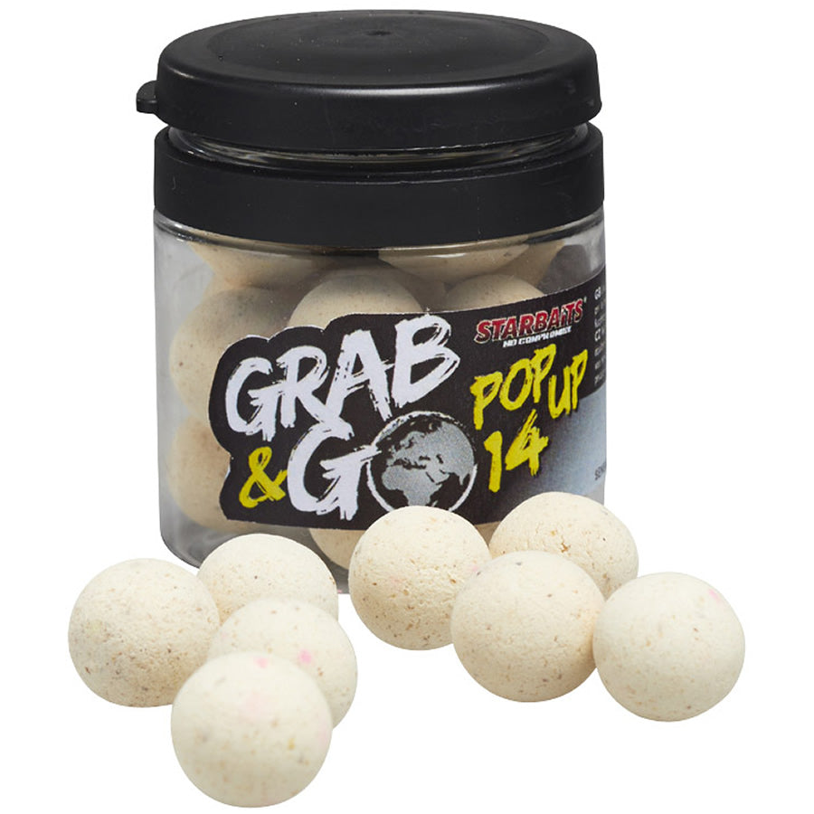 Pop Up Starbaits G&amp;G Global Usturoi, Alb, 14mm, 20g