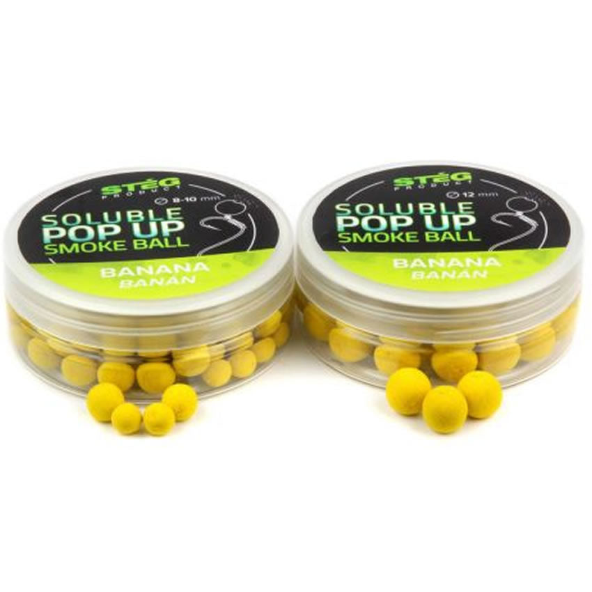 Pop Up Steg Solubil Smoke Ball, Banana, 8-10mm, 20g