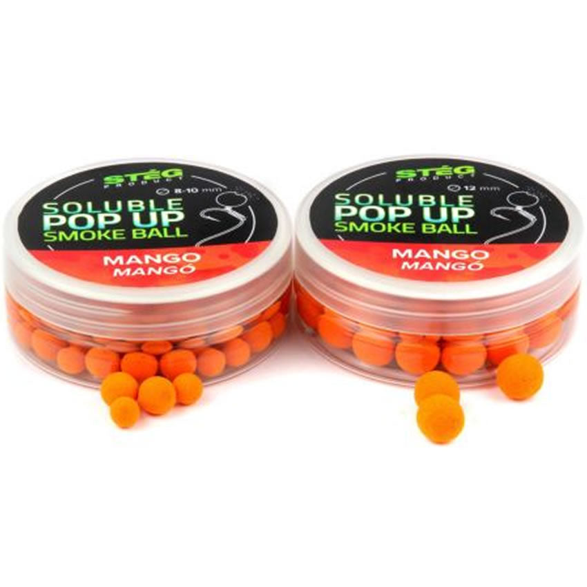 Pop Up Steg Solubil Smoke Ball, Mango, 8-10mm, 20g