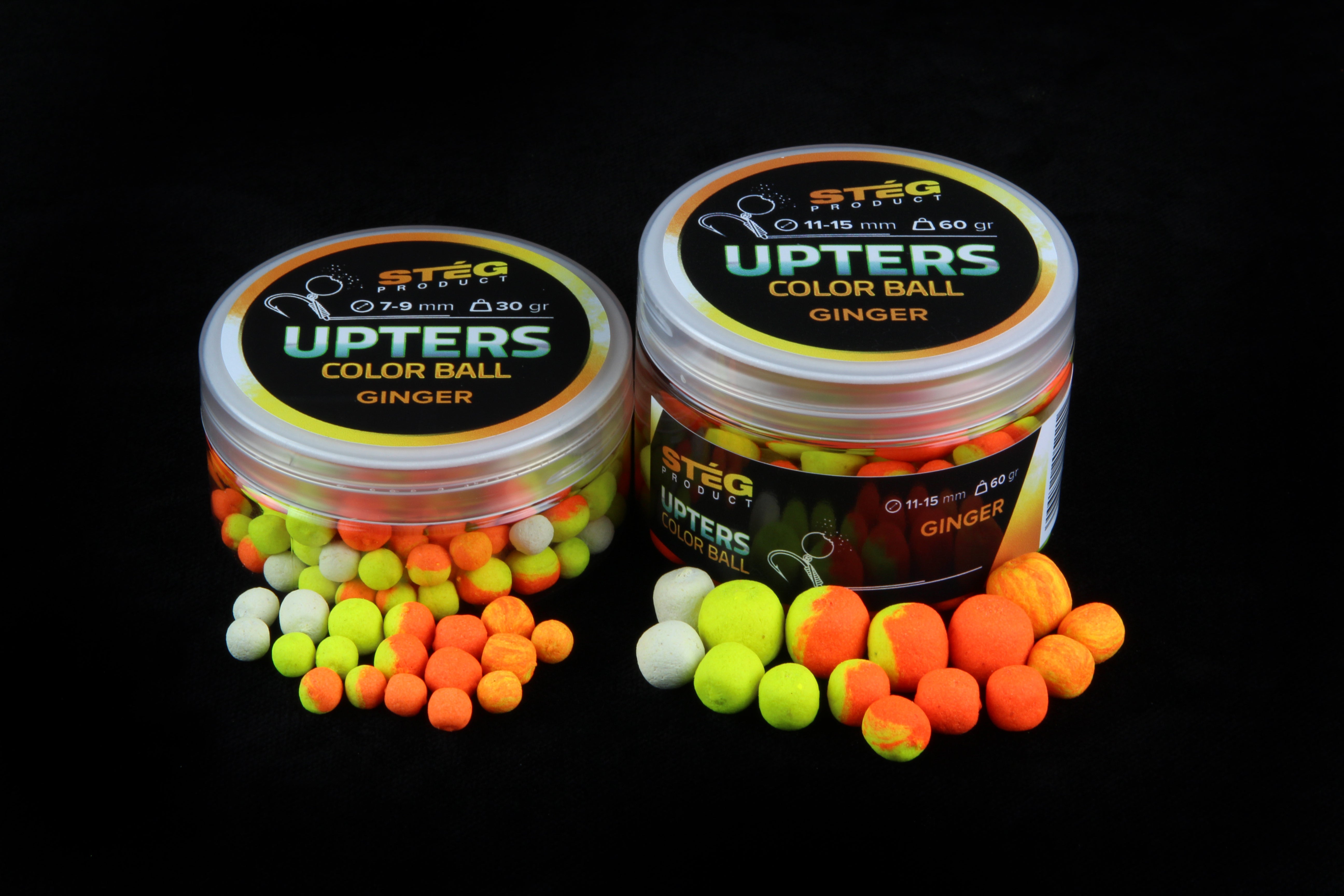 Pop-Up Steg Upters Color Ball 7-9mm 30g Ginger