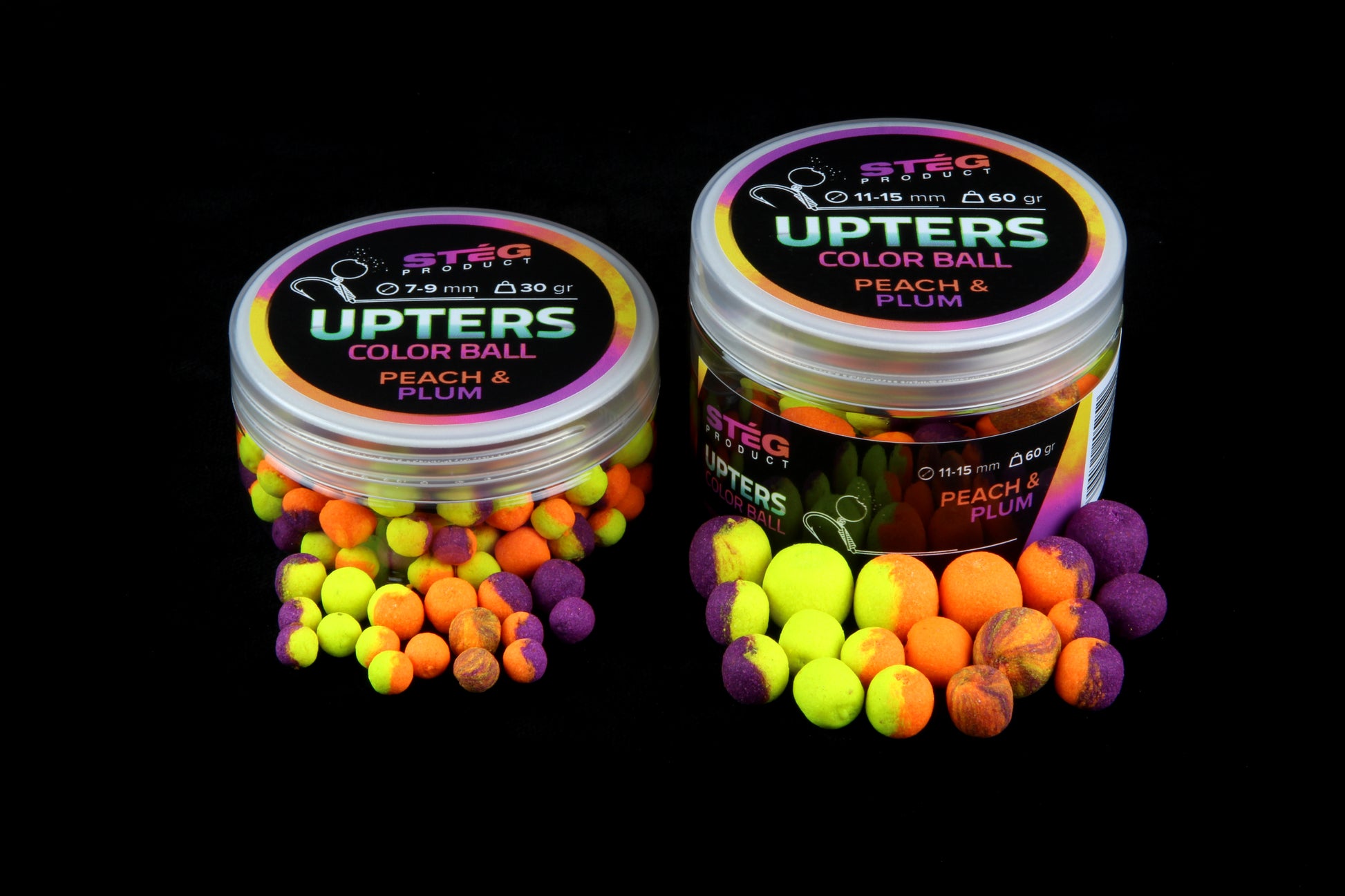 Pop-Up Steg Upters Color Ball 7-9mm 30g Peach-Plum