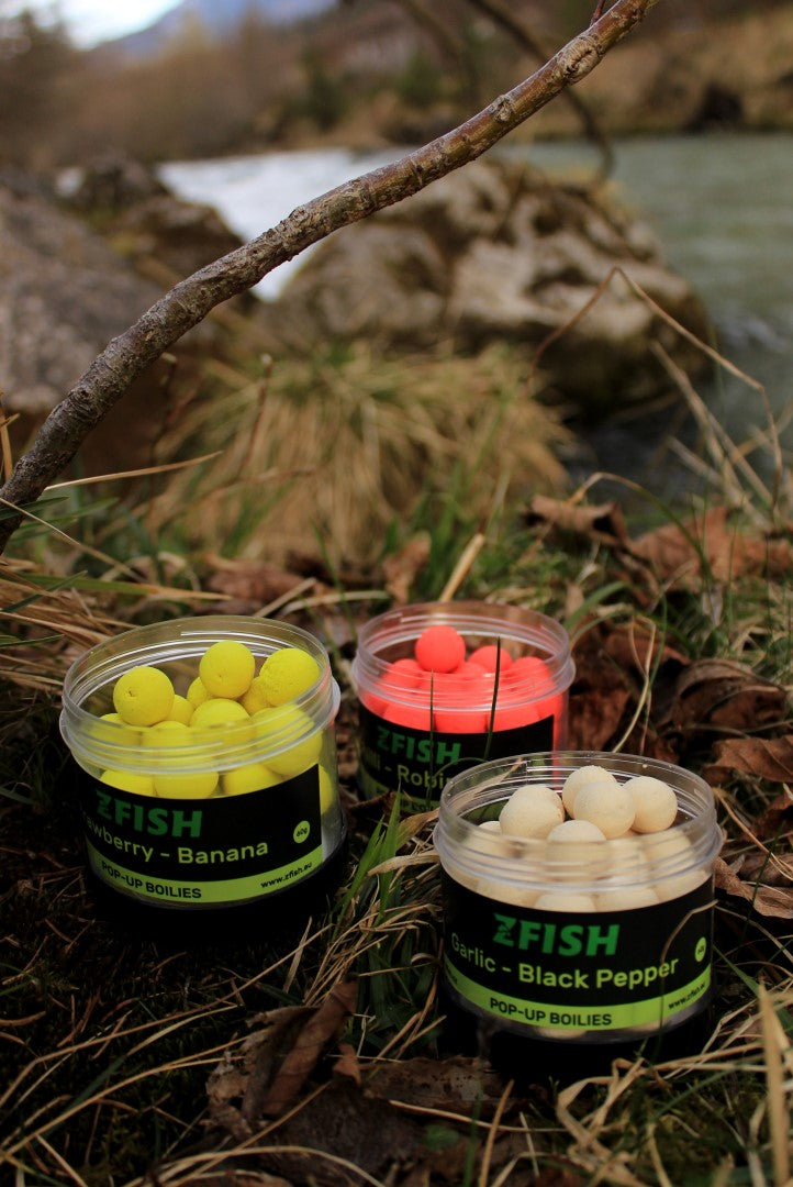 Pop Up Zfish Floating Boilies, Squid &amp; Krill, 16mm, 50g