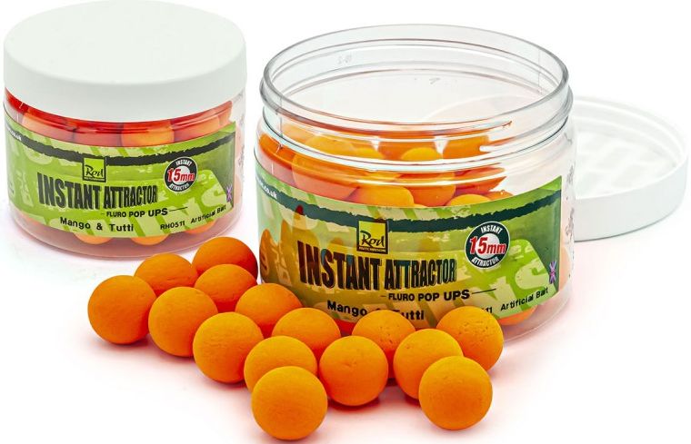 Pop Ups ROD HUTCHINSON Yellow, Mango &amp; Tutti, 15mm