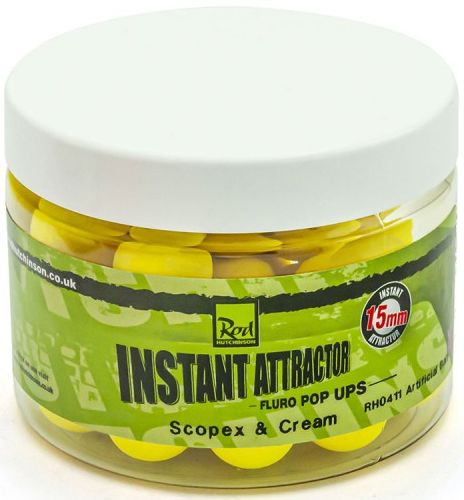 Pop Ups ROD HUTCHINSON Yellow, Scopex &amp; Cream, 15mm