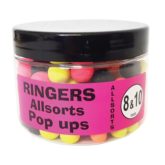Pop Ups Ringers  Allsorts Match Pop-Ups 8mm &amp; 10mm, 60g