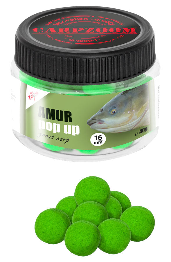 Pop up Carp Zoom Amur Grass Carp 40gr 16mm