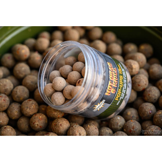 Pop-up Dynamite Baits Hot Crab &amp; Krill 15mm