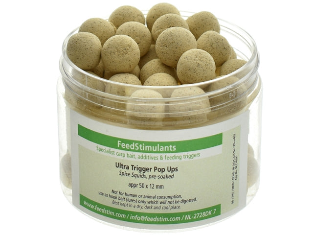Pop up FeedStimulants Ultra Trigger Spice Squid Pop-ups - 12mm