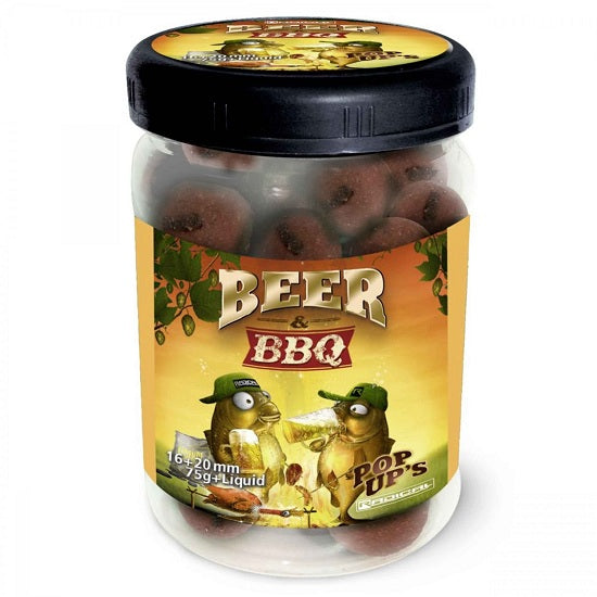 Pop-up Radical Beer BBQ Pop Ups 16/20mm 75g Lichid
