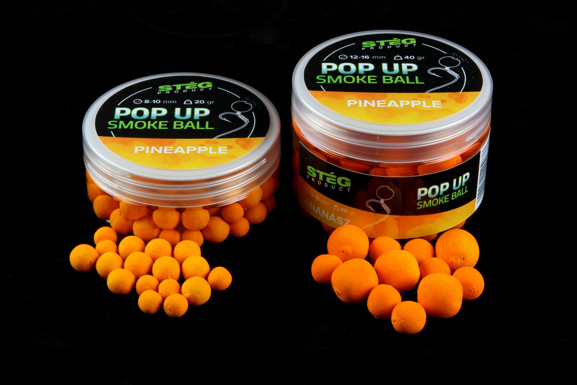 Pop-up Steg Smoke Ball 8-10mm 20gr Ananas