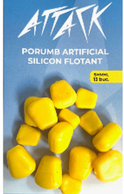 Porumb Artificial Attack Soft Silicon Floating, S+M+L, 15buc/pac