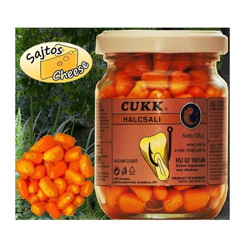 Porumb Cukk Branza Oranj 125G Fara Zeama