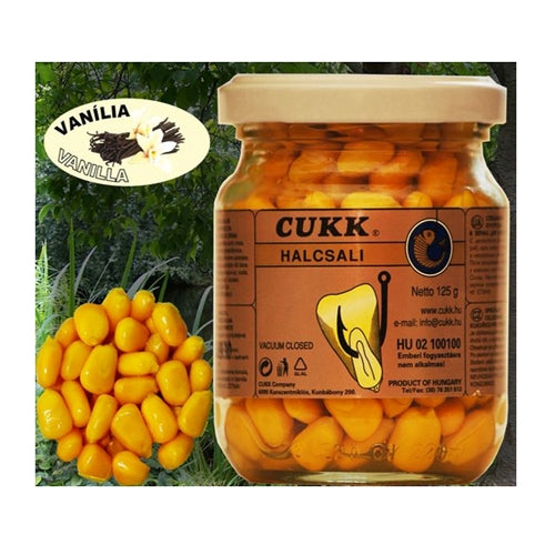 Porumb Cukk Vanilie Galben 125G Fara Zeama