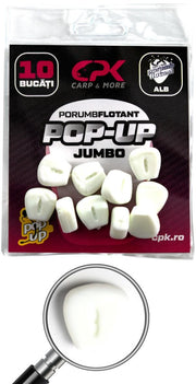 Porumb Flotant CPK Jumbo, Alb, 10buc/pac