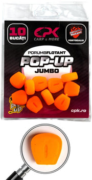 Porumb Flotant CPK Jumbo, Portocaliu, 10buc/pac