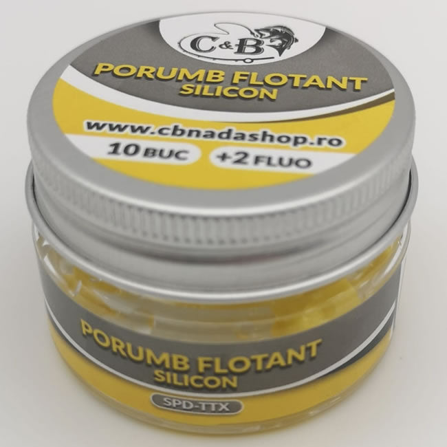 Porumb Flotant Silicon C&amp;B SPD-TTX, 10 buc/cutie + 2 Fluo