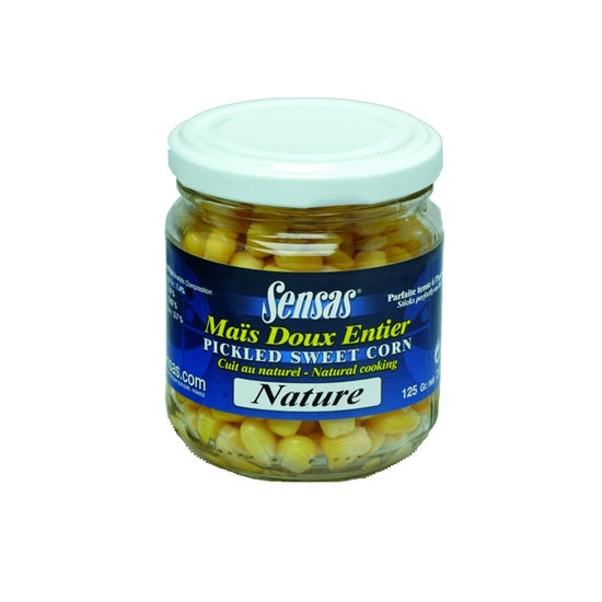Porumb Sensas pentru Carlig Mais Deux Entier, 212ml/borcan Natural