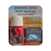 Porumb artificial Enterprise Tackle Food Source Range - Squid Octopus 2T, Black Pepper Oil/Corn Pink
